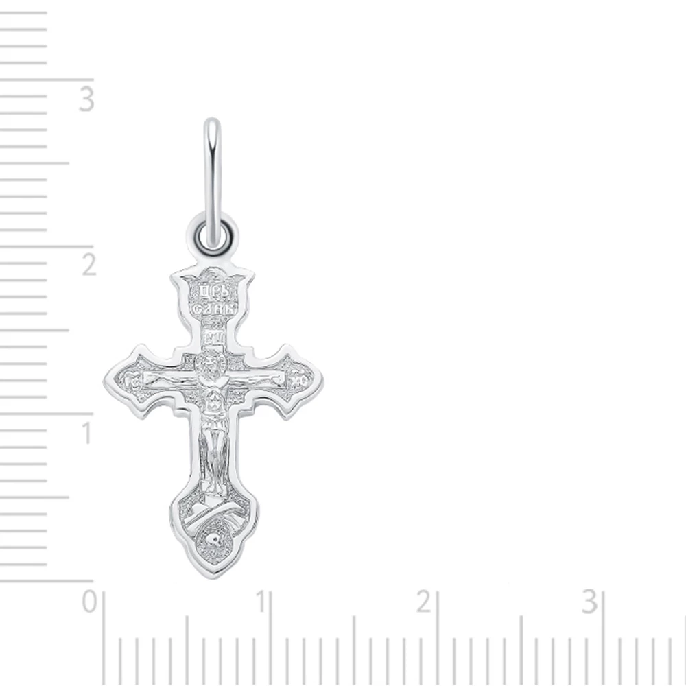 Крестик из серебра 925 пробы 3