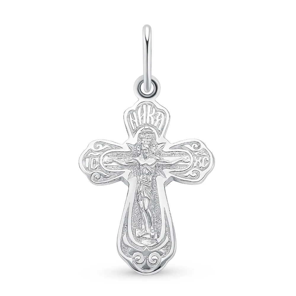 Крестик из серебра 925 пробы 1