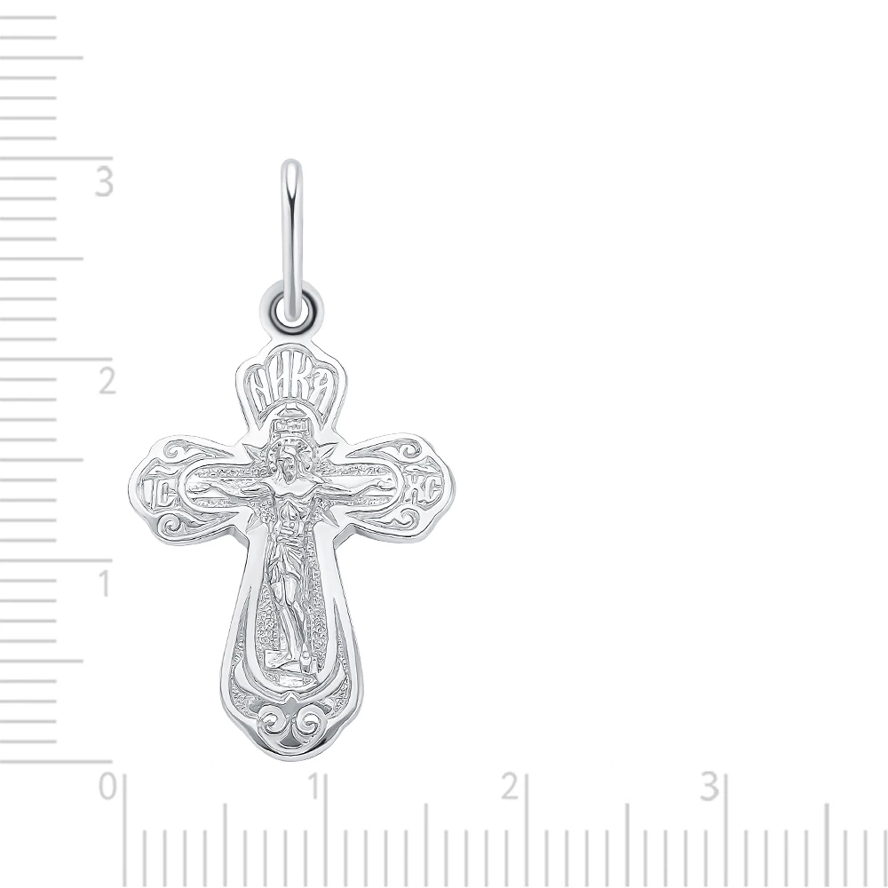 Крестик из серебра 925 пробы 3