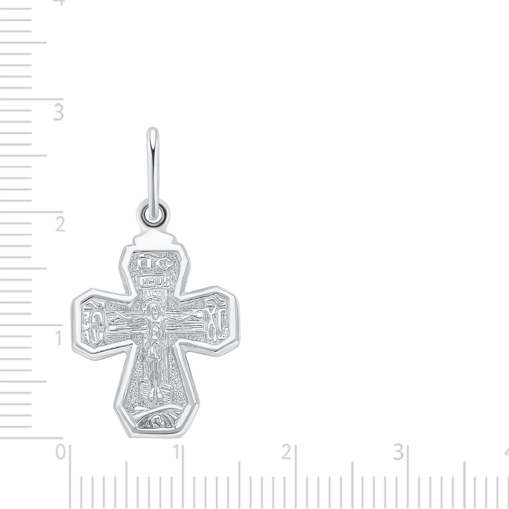 Крестик из серебра 925 пробы 3