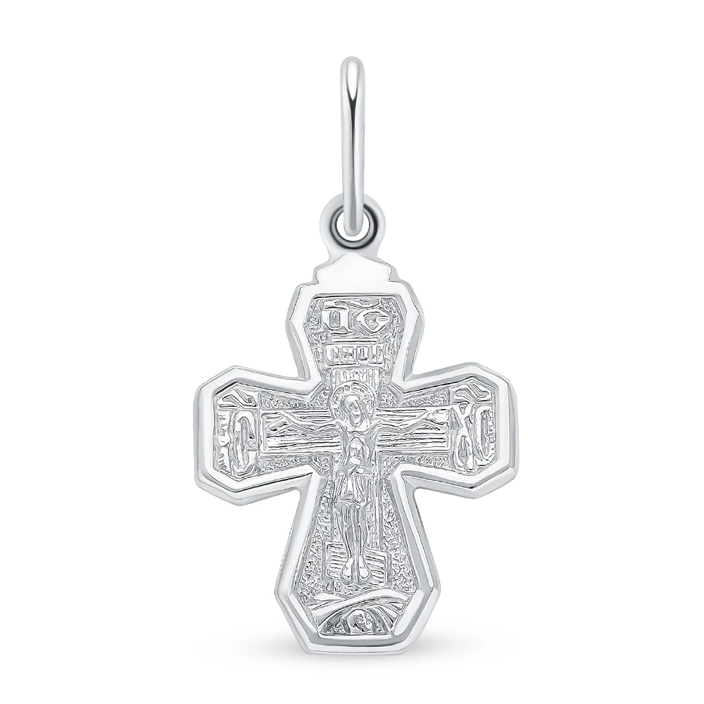 Крестик из серебра 925 пробы 1