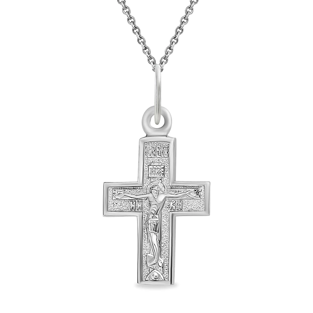 Крестик из серебра 925 пробы 1