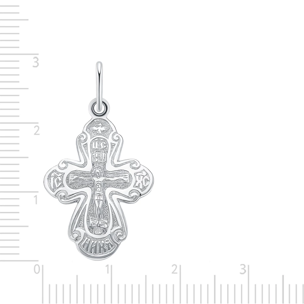 Крестик из серебра 925 пробы 3